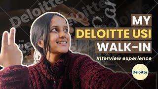 My Deloitte USI Interview Experience | Statutory Audit Questions Asked | CTC Offered?