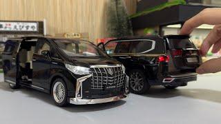 Diecast Model Cars of the Toyota Luxury Class Series