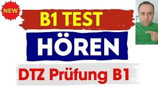 DTZ GAST B1 Hören / B1 Test Hörverstehen / Deutschprüfung B1 / Deutsch lernen