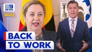 Annastacia Palaszczuk puts up strong front over leadership speculation | 9 News Australia