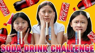 SODA DRINK GAMES [COCA COLA, FANTA, SPRITE] w/ GWEN KATE FAYE