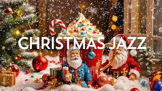 Christmas Jazz Fusion  Soft Instrumental Holiday Music for a Festive Coffee Shop Atmosphere