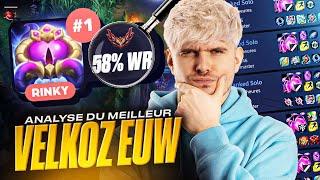 J'ANALYSE UNE GAME DE RINKY : LE MEILLEUR VEL'KOZ EUW