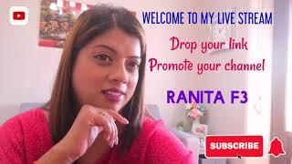 Promote your channel | Ranita F3