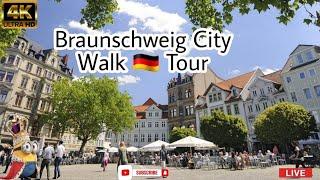 4k Braunschweig City Germany  Walk Tour 2022 Ultra HD Episode 1