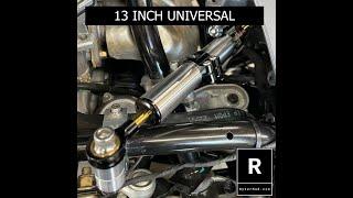 Installation of Universal 13 inch RykerMod Steering Stabilizer / Damper bracket kit Ryker 600 900