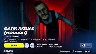 COMPLETE DARK RITUAL HORROR Tutorial in Fortnite! (EASY STEPS)