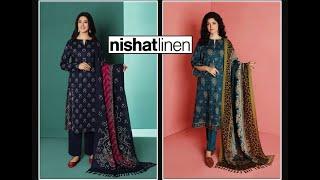 NISHAT LINEN II VOL-3 WINTER UNSTITCHED COLLECTION NEW ARRIVALS OF DRESSES FOR YOURSELF