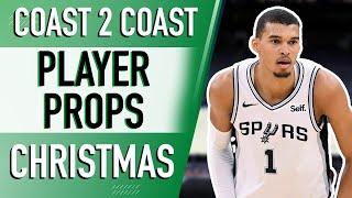 NBA Player Props Today | Free NBA Picks (12/25/24) NBA Best Bets and NBA Predictions