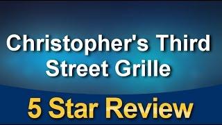 Christopher's Third Street Grille Dover NH  Great 5 Star Review by Samantha M.