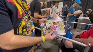 Buying rare comic books at Heroes Con 2024!