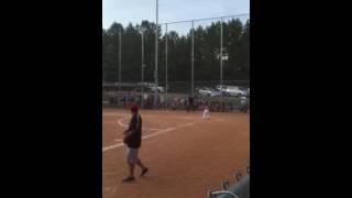 Camden Davis first career hit travel ball