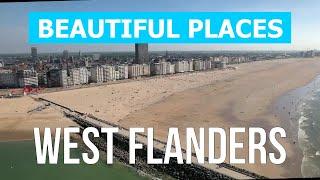 West Flanders best places to visit | Trip, review, holidays, attractions, scenery | Belgium 4k video