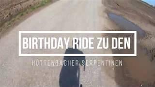 b-day ride zu den Hüttenbacher Serpentinen