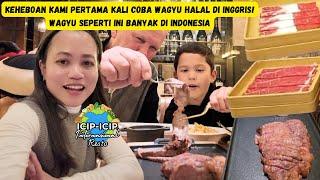 keheboan Pertama Kali Coba Wagyu Halal di Inggris! Wagyu seperti ini Banyak di Indonesia