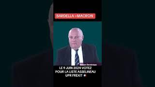 Bardella est Macron @uprtvfa #frexit #asselineau #politique