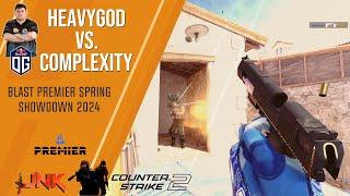 CS:2 HeavyGod ACE vs Complexity (4k deagle HS)