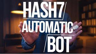 3. Hash7. Торговля роботом "пассивно" | 100% годовых реально? #hash7 #spotcryptorobot