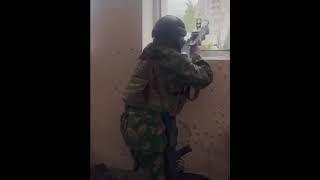 Video proof that Russian forces have taken control of the Mir Hotel in Severodonetsk