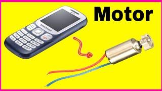 Dead mobile phone mini motor