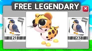 How To Get FREE LEGENDARY CHEETAH In Adopt Me Sunshine Games