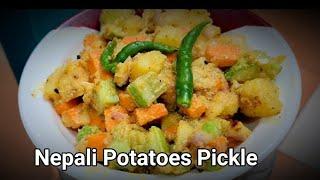 Nepali Potatoes Pickle