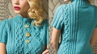 #23 Off Center Top, Vogue Knitting Fall 2012