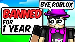 ROBLOX BANNED ME FOR 1 YEAR... (not clickbait)