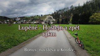 Z Lupěného do Hoštejna po opuštěném tělese dráhy, 13km (bonus: návštěva firmy Kostka v Hanušovicích)