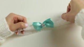 DIY # 5: Tiffany Blue Wedding Garter