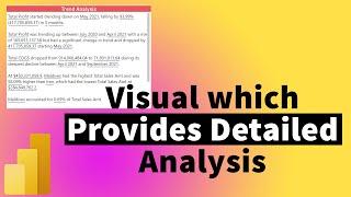 This Visual for Analysis will make you go WOW | PowerBI | MI Tutorials