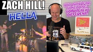 Drum Teacher Reacts: ZACH HILL | Hella - Biblical Violence Live 