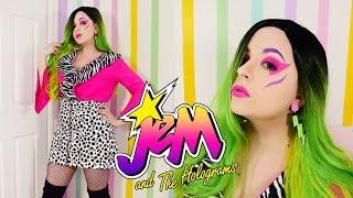  JEM AND THE HOLOGRAMS HALLOWEEN TRANSFORMATION | PIZZAZZ 