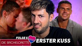 Der erste Kuss fällt und sorgt für Drama | Die Bachelorette Folge 6