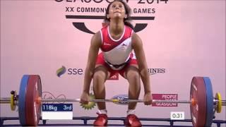 Zoe Smith Commonwealth Games Weightlifting Champion Glasgow 2014