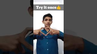 Try it once | new heart tutorial #shorts #magic #magictricks #viral #trending