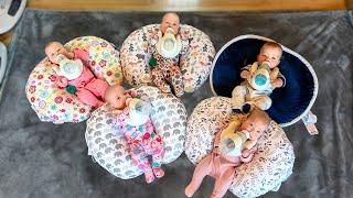 How We Feed Five Babies - Freels Quintuplets + Goat Milk Formula (Our 27 Week Preemies Are Thriving)