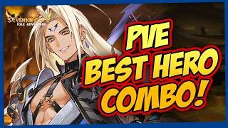 BEST HEROES IN PVE DATASHEET GUIDE | SEVEN KNIGHTS IDLE ADVENTURE