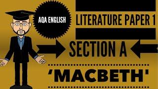 AQA English Literature Paper 1 Section A (with 'Macbeth' Example)