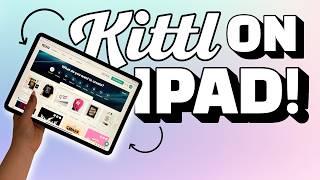 Kittl Works On The iPad! How To Use Kittl On Your Tablet with an Apple Pencil ️