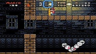 How to beat Choco-Ghost House in Super Mario World