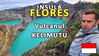 3 CRATERE, 3 LACURI, 3 CULORI – Vulcanul KELIMUTU