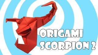 A4 Paper Origami Scorpion Instructions (Origamite)