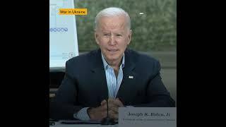 Biden Urges Democracies to Unite Against 'War Criminal' Putin