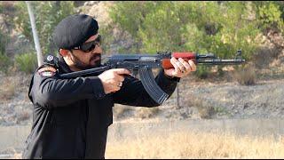 ak47 Kalashnikov 7.62x39 mm fully and semi automatic with pof ammunition test trial firing