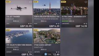 Microsoft Flight Simulator XBOX Marketplace Update 09/19/2024