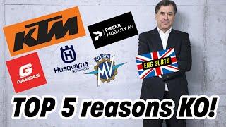 KTM: 5 reasons for the KO! Austria and Europe knew!  Possible restrictive measures for Pierer?