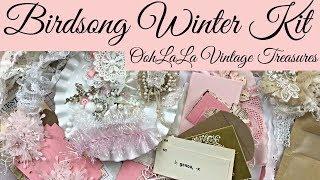 Birdsong Winter Kit | OohLaLa Vintage Treasures