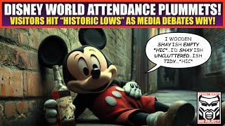 Disney Theme Park Attendance PLUMMETS, Lowest in DECADE | Is It Heat, Epic Universe, or The AGENDA?