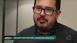 'Domingo Espetacular': Drones misteriosos aparecem no céu dos Estados Unidos e preocupam população